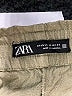 Zara Solid Green Shorts Size XS - photo 3