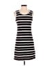 Max Studio 100% Cotton Stripes Black Casual Dress Size S - photo 1