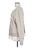Ann Taylor LOFT Outlet Silver Pullover Sweater Size L - photo 5