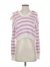 Sincerely Jules Stripes Pink Cardigan Size S - photo 1