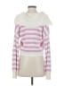 Sincerely Jules Stripes Pink Cardigan Size S - photo 2