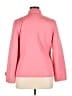 JM Collection 100% Polyester Solid Pink Jacket Size 14 - photo 2