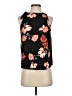 14th & Union 100% Polyester Black Sleeveless Blouse Size XS - photo 1