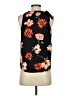 14th & Union 100% Polyester Black Sleeveless Blouse Size XS - photo 2