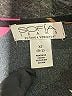 Sofia Jeans by Sofia Vergara 100% Polyester Print Black Casual Dress Size XS - photo 4