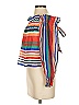 Azulu 100% Rayon Orange Sleeveless Blouse Size XS - photo 5