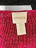 Chico's Solid Pink Cardigan Size Sm (0) - photo 7