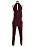 Krisa Solid Burgundy Jumpsuit Size XS - photo 2