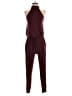 Krisa Solid Burgundy Jumpsuit Size XS - photo 1