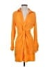 Zara Orange Cocktail Dress Size S - photo 1