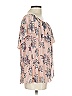 No Comment Pink Short Sleeve Blouse Size L - photo 4