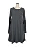 Old Navy Solid Gray Casual Dress Size M - photo 1
