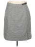 L.L.Bean Houndstooth Gray Formal Skirt Size 8R - photo 1