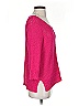Chico's Solid Pink Cardigan Size Sm (0) - photo 4