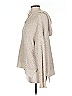 Miracle Metallic Ivory Pullover Sweater Size S - photo 5