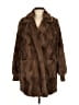 BB Dakota 100% Polyester Brown Faux Fur Jacket Size M (estimated) - photo 1