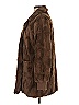 BB Dakota 100% Polyester Brown Faux Fur Jacket Size M (estimated) - photo 5