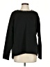 H&M 100% Polyester Solid Black Pullover Sweater Size L - photo 1