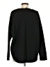 H&M 100% Polyester Solid Black Pullover Sweater Size L - photo 2