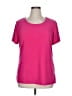 JM Collection Pink Active T-Shirt Size XL - photo 1