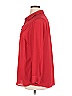 Cj Banks 100% Polyester Red 3/4 Sleeve Blouse Size 0X - photo 5