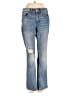 Pilcro Hearts Blue Jeans Size 24 waist - photo 1