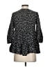 Maeve 100% Rayon Polka Dots Black 3/4 Sleeve Blouse Size S (petite) - photo 2