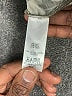 Ella Moss 100% Cotton Gray 3/4 Sleeve Top Size S - photo 8