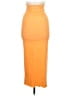 Camila Coelho Solid Orange Casual Skirt Size M - photo 2