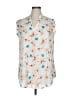 Amaryllis 100% Polyester White Sleeveless Blouse Size 1X - photo 1