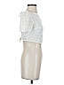 étophe studios 100% Cotton White Short Sleeve Top Size S - photo 4