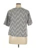 Chico's 100% Polyester Chevron-herringbone Silver Active T-Shirt Size XL (3) - photo 2