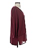 MICHAEL Michael Kors 100% Polyester Burgundy 3/4 Sleeve Blouse Size M (petite) - photo 4