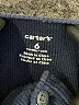Carter's 100% Cotton Blue Cardigan 3-6 MO / 6 MO - photo 3