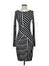 Bailey 44 Stripes Black Casual Dress Size S - photo 1