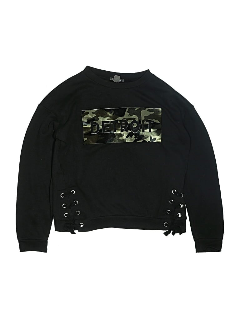 Pre-owned Primark Kids' Pullover Sweater In Black