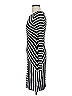 Bailey 44 Stripes Black Casual Dress Size S - photo 5
