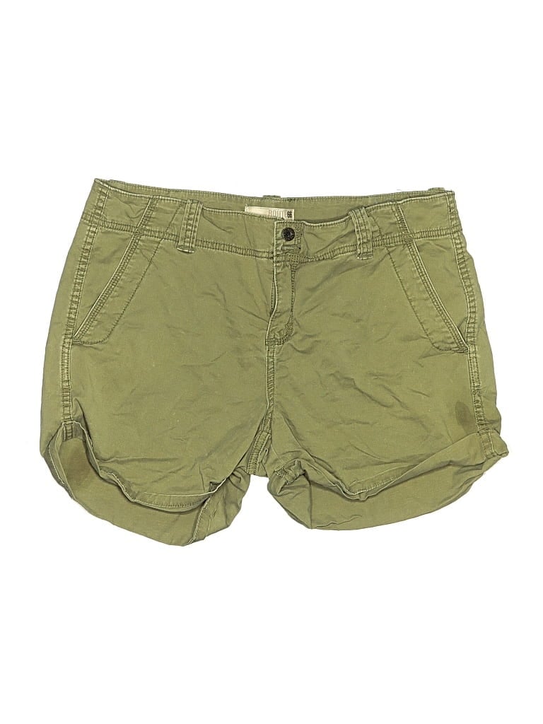 Pre-owned Route 66 Khaki Shorts In Green