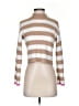 Sincerely Jules Stripes Tan Turtleneck Sweater Size XS - photo 1