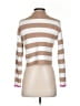 Sincerely Jules Stripes Tan Turtleneck Sweater Size XS - photo 2