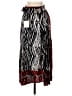 Zara 100% Polyester Print Red Black Casual Skirt Size XS - photo 1