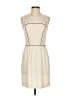Sandro 100% Polyester Solid Ivory Casual Dress Size Sm (1) - photo 1