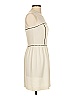 Sandro 100% Polyester Solid Ivory Casual Dress Size Sm (1) - photo 4