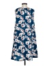 Halogen 100% Polyester Blue Casual Dress Size S - photo 2