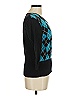 Style&Co 100% Cotton Argyle Teal Pullover Sweater Size M - photo 4