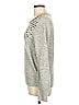 Crown & Ivy Stars Silver Gray Pullover Sweater Size L - photo 5