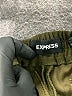 Express 100% Polyester Solid Green Casual Pants Size XS - photo 7