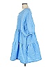 Bronze Age 100% Polyester Blue Casual Dress Size M - photo 5