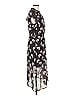 1.State 100% Polyester Floral Black Casual Dress Size M - photo 4