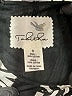Tabitha 100% Cotton Graphic Black Cocktail Dress Size 0 - photo 7